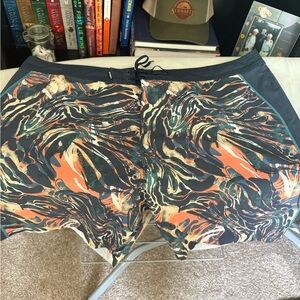 Vibrant Abstract Swim Shorts